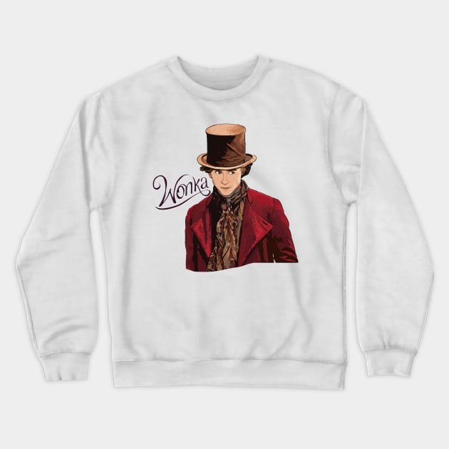 Timmy Wonka Crewneck Sweatshirt by rysiupol